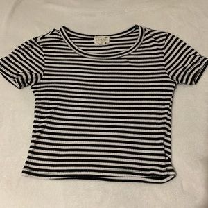 Stripe crop top